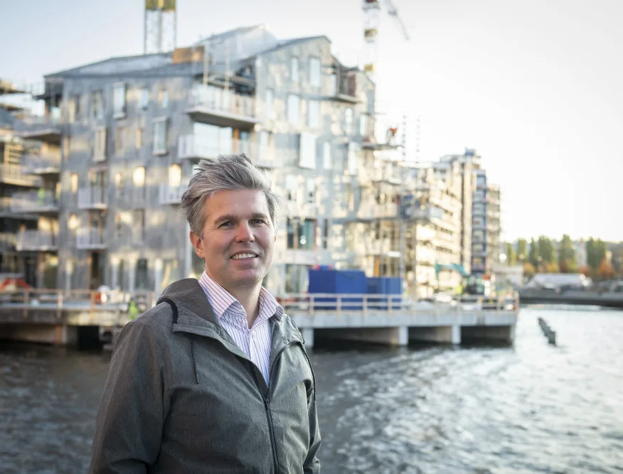Lars Holm foran Vannkunsten