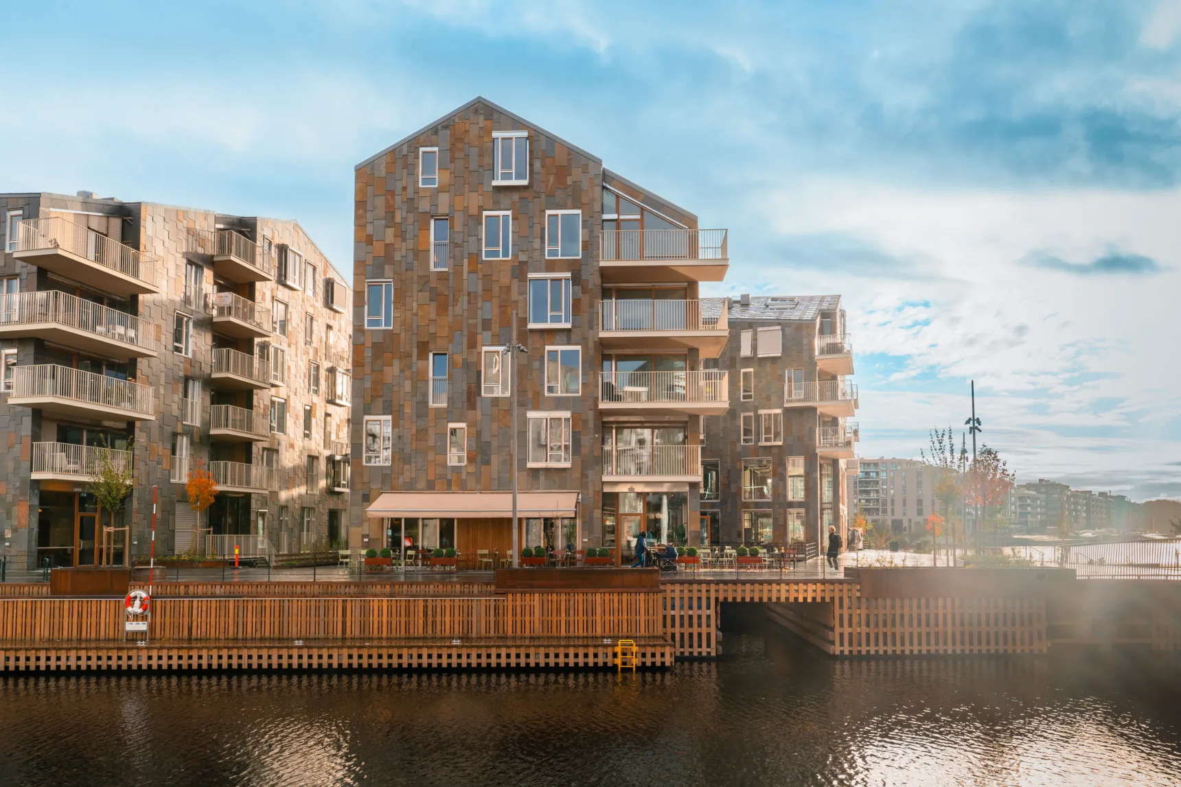 Vannkunsten Syd i Bjørvika. Nye 2-roms, 3-roms og 4-roms toppleiligheter ved Oslofjorden.