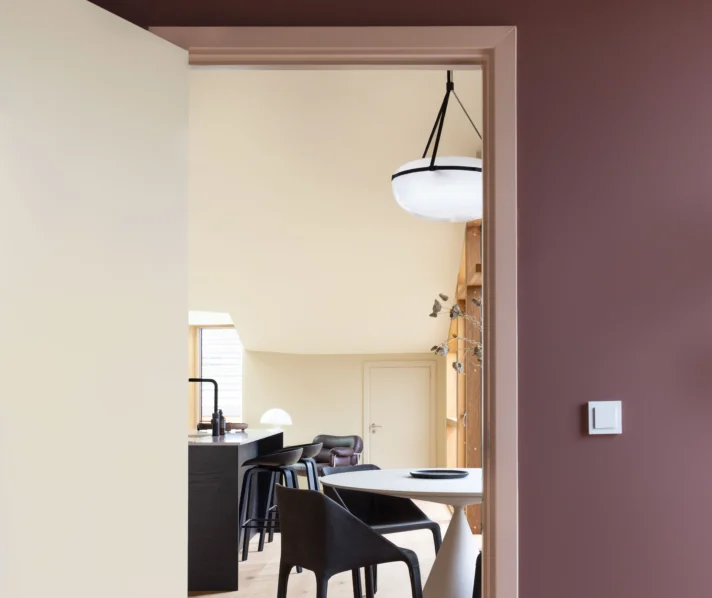 Dører og lister i samme farge